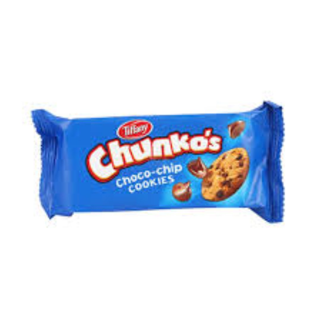 TIFFANY CHUNKOS CHOCO CHIPS 40G